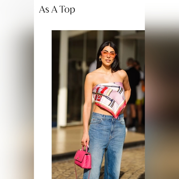 WINNERSCHOICE SCARF ✨️ NO BRAND 90×90 🔥SOO SOFT AND BEAUTIFUL🔥 - Picture 4 of 9